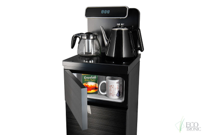 Кулер с чайным столиком Тиабар Ecotronic TB10-LNR black