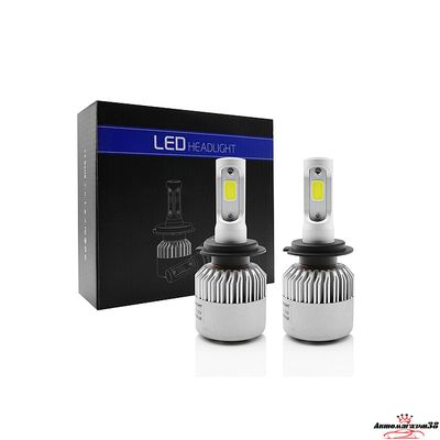 Светодиодная Лампа LED S2-COB H3 2шт