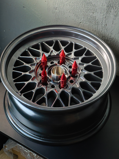 HOOKWHEELS CANDY RED | BLACK MATT