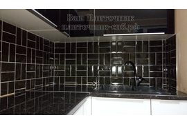 Укладка кабанчика в шахматном порядке на фартук