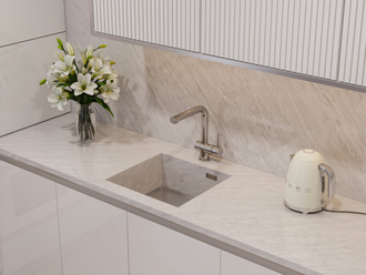 МОЙКА OMOIKIRI KASEN 48-26 INT LG (4997057) СВЕТЛОЕ ЗОЛОТО