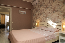 Апартаменты с 2 спальнями и террасой