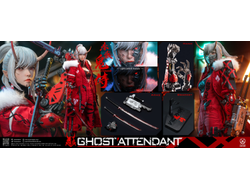 ПРЕДЗАКАЗ - Девушка-киборг (в красном) - Коллекционная фигурка 1/6 Ghost Attendant Red Remains (GS-002) - POPCOSTUME  ?ЦЕНА: 33900 РУБ.?
