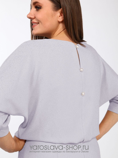 Нарядное платье нежно-сиреневого цвета