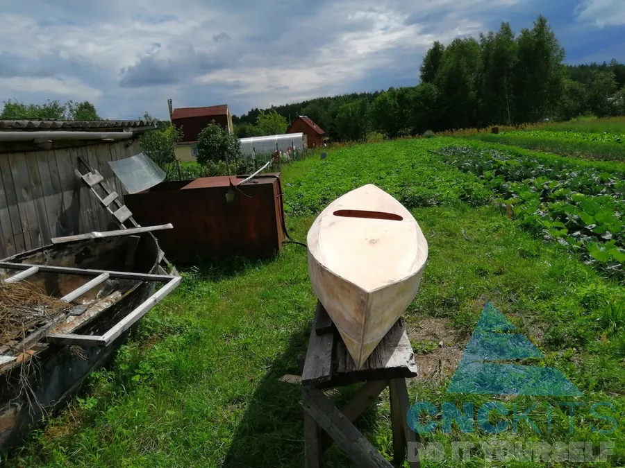 постройка лодки-каяка фото 23