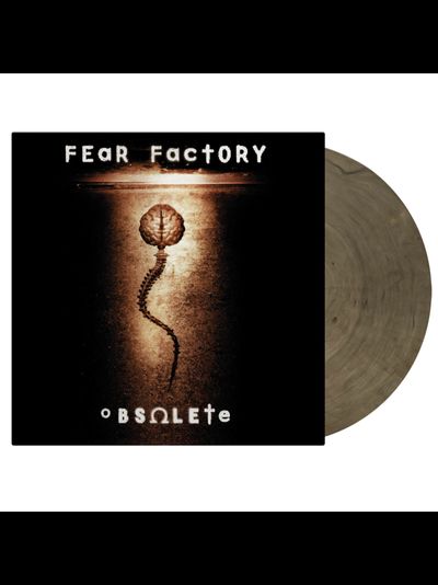 Fear factory - Obsolete LP Clear &amp; Black Marbled