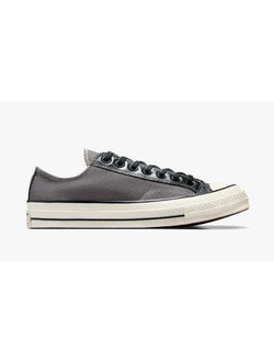 Кеды Converse Chuck 70 Leather Overlays Grey