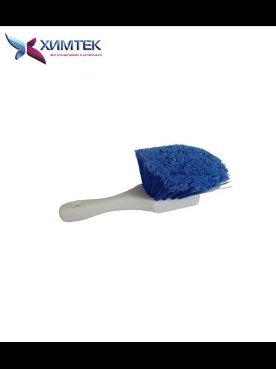 ЩЕТКА С КОРОТКОЙ РУЧКОЙ МЯГКАЯ (ГОЛУБАЯ)