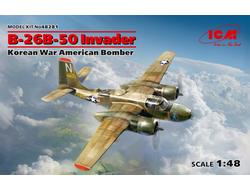 Сборная модель: (ICM 48281) Американский бомбардировщик B-26B-50 "Инвейдер" (Война в Корее)