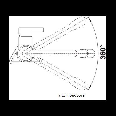 Смеситель Blanco VIU-S