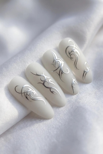 Слайдер-дизайн MilliArt Nails Металл MTL-290