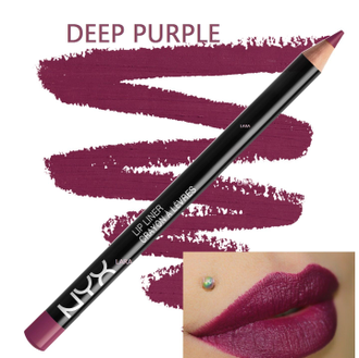 Карандаш для губ NYX Slim Lip Pencil 08 Deep Purple