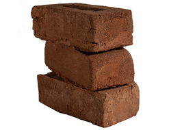 Кирпич ручной формовки Faber Jar Петровский штандарт красный, WDF, 215х102х65 мм