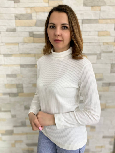 Джемпер 1-1124-молочный