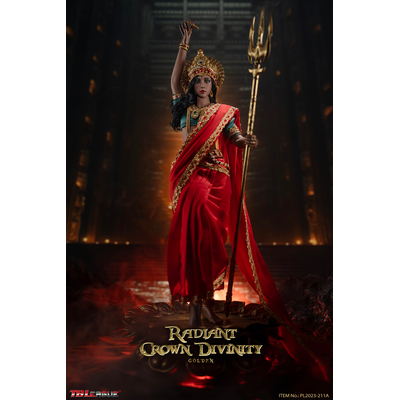Индийская красавица в красном - Коллекционная ФИГУРКА 1/6 scale Radiant Crown Divinity Golden (PL2023-211A) - TBLeague