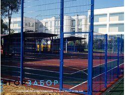 Монтаж под ключ спортивного ограждения от производителя в Москве и Подмосковье