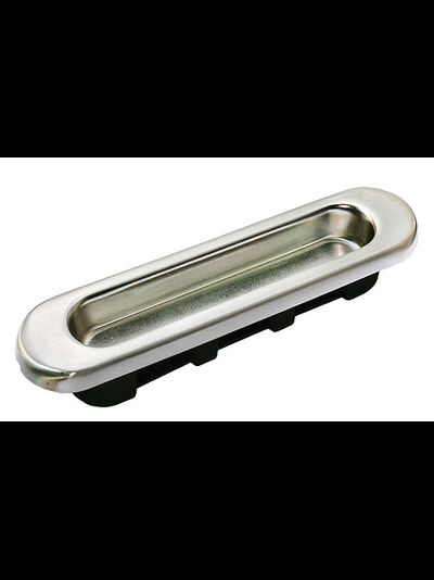 Ручка для раздвижной двери Morelli MHS150 SN белый никель