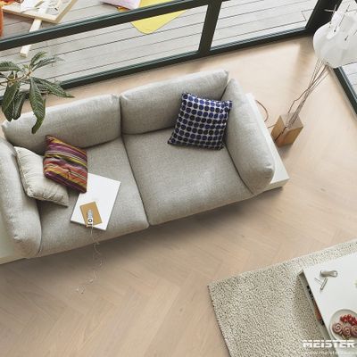 Паркетная доска Meister Дуб Классик Шампань 8930 HS500L