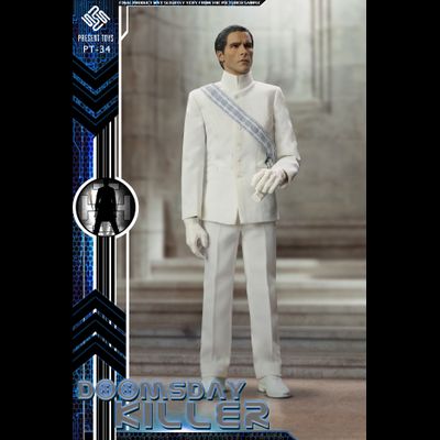 Клерик Грамматона Джон Престон (Кристиан Бэйл, "Эквилибриум") - КОЛЛЕКЦИОННАЯ ФИГУРКА 1/6 Doomsday killer (PT-sp34) - PRESENT TOYS