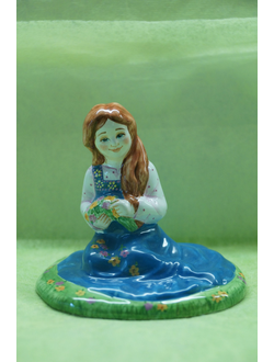 Девочка с венком