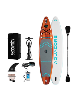 SUP-доска надувная с веслом Aquacore Regata 350
