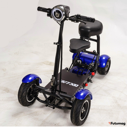 Трицикл GreenCamel Кольт 815 (36V 15,6Ah 2x400W) FAT Синий