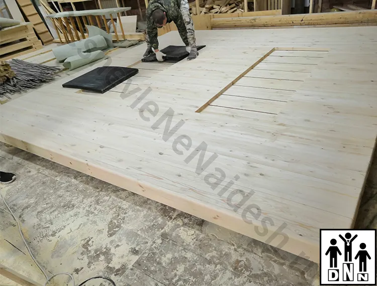 помост соревновательный 4 x 4 x 0,12 на трубах