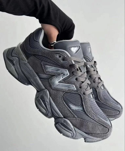 New Balance 9060 Deep Grey С Мехом