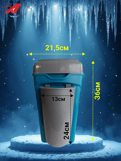 Ящик для зимней рыбалки (А-элита) А-Sport бирюзовый