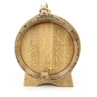 Бочонок из колотого дуба для рома 3 литра