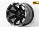 Комплект дисков R16 10,0J ET-45 6*139,7 TUFF A.T. T-01 Черный с полированным ободом (R605)