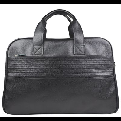 Кожаная дорожная сумка Frentano Premium black (арт. 
4041-51)