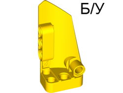 ! Б/У - Technic, Panel Fairing # 3 Small Smooth Long, Side A, Yellow (64683 / 4541057 / 6005195) - Б/У