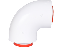 Начальный участок ROMMER 90 гр. 60/100 в комплекте фланец (Арт. RCA-6010-240190)