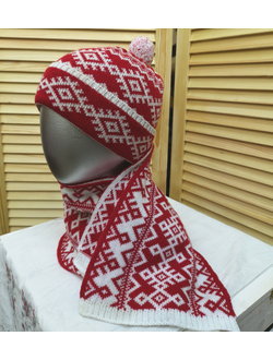 Шапка "Зимнее солнце"