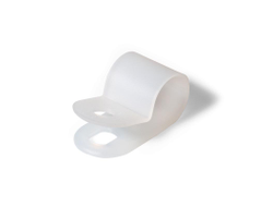 Скоба пластиковая СНК 5 (100шт) Р-образная