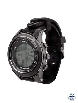 Компьютер подводный Scorpena Alpha черный