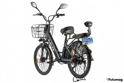 Велогибрид GREEN CITY e-ALFA new Темно-серый