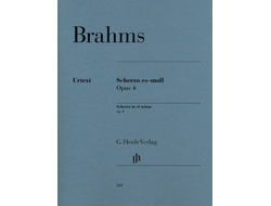 Brahms: Scherzo in e flat minor op. 4