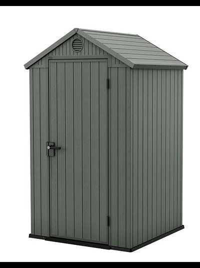 Сарай "Дарвин 4х4" (размеры 118 х 117 см), зеленый