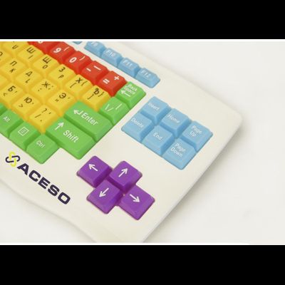 Клавиатура с большими кнопками для слабовидящих или с ДЦП