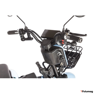 Электротрицикл Rutrike Вега красный