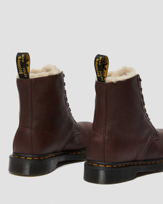 Зимние ботинки Dr. Martens 1460 PASCAL FUR LINED AMBASSADOR CASK