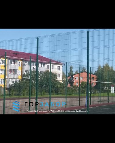 3D ограждение пруток 4мм в полимерном покрытии