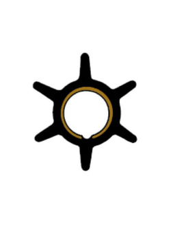 Импеллер помпы охлаждения двигателя Ancor 3378 Ø32x14.4мм 6 лопастей из черного неопрена