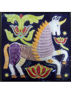 Единорог (фасадный изразец)