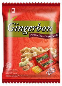 Имбирные конфеты с Арахисом Gingerbon PEANUT BUTTER  Candy, 125 гр