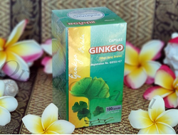 Купить тайские капсулы гинкго билоба "Kongka Herb" 100 капсул, узнать отзывы, как принимать