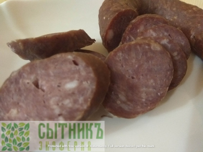 Фермерскую краковскую колбасу из печи купить с фермы с доставкой на дом