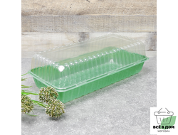 Парник для рассады 3 места, 44*22*6,5см (ВЗ*300, ДЗ*150)